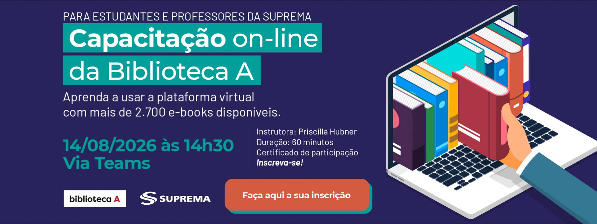 Capacitação On-line da Biblioteca A - 2026/2