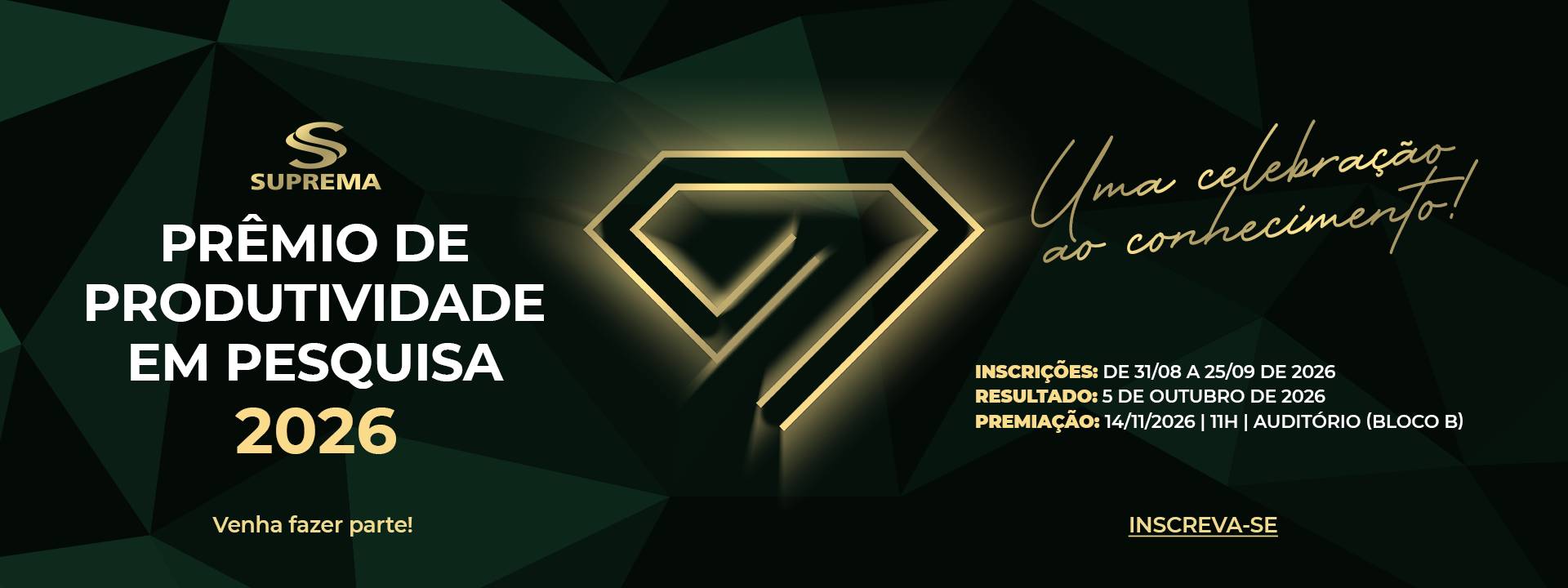 Prêmio de Produtividade 2026